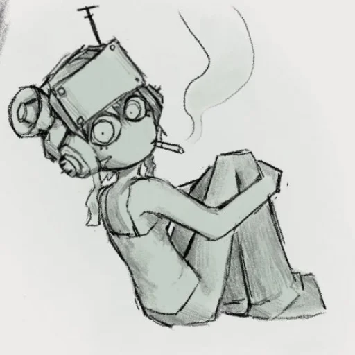 sketch drawing line art