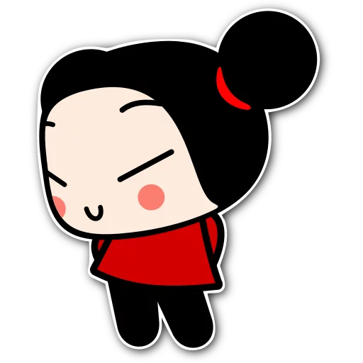 Sticker Pucca - 1