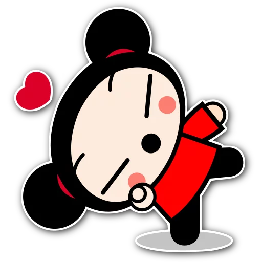 Стикер Pucca - 1