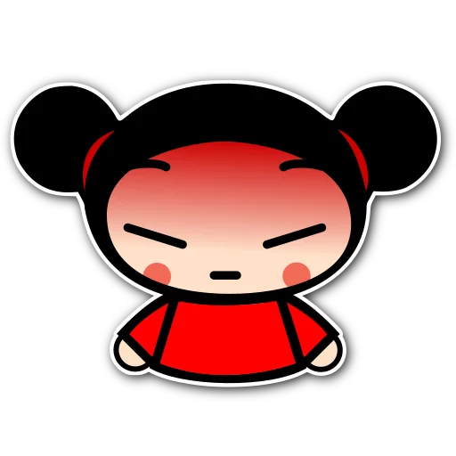 Стикер Pucca - 1