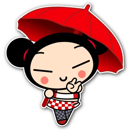 Sticker Pucca - 1