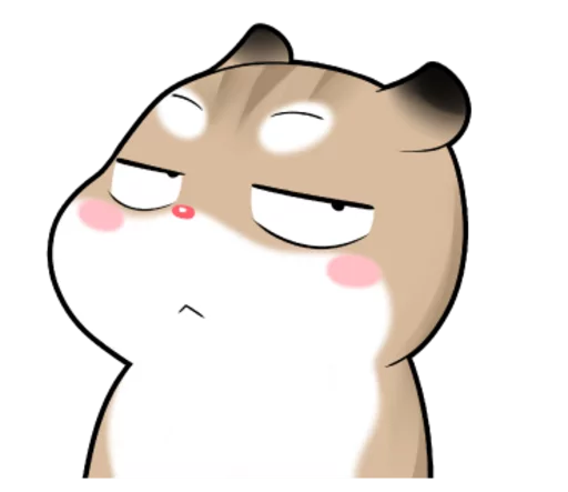 Sticker PuddingHamsterbyTikelku - 1