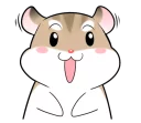 Sticker Pudding Hamster @tikelku - 11