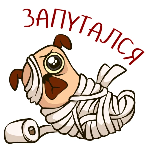 Sticker PugPack - 8