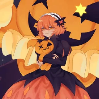 Sticker Pumpkin pie cookie - 5