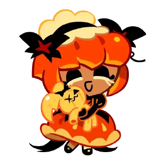 Sticker Pumpkin pie cookie - 0