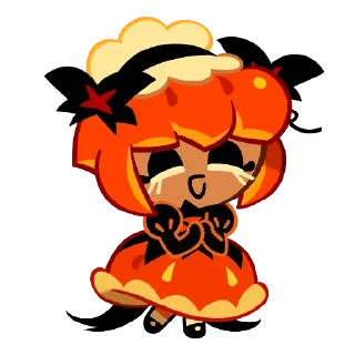 Sticker Pumpkin pie cookie - 6