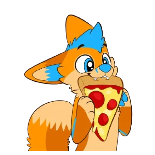 Sticker Pumpkin Fox - 1