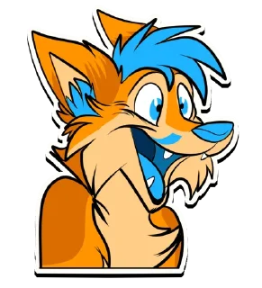 Sticker Pumpkin Fox - 0