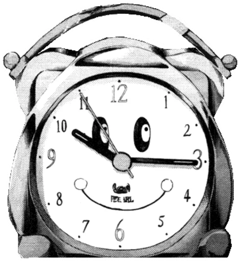 clock quartz clock alarm clock