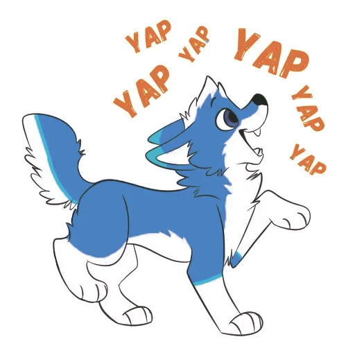 Sticker Pup_Tesla - 1
