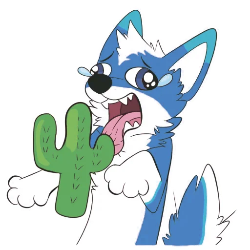 Sticker Pup_Tesla - 1