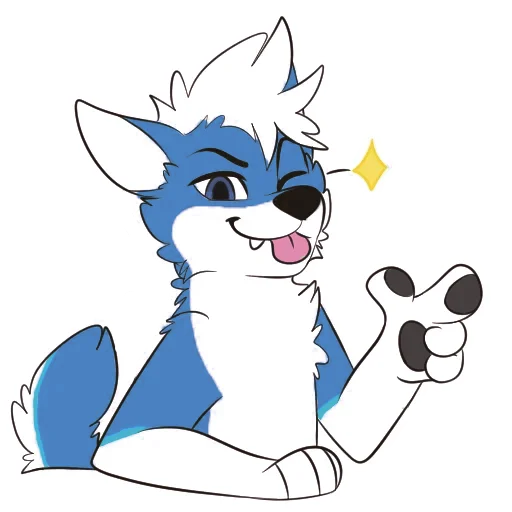 Sticker Pup_Tesla - 1