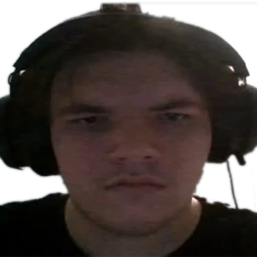 человеческое лицо наушники Человек