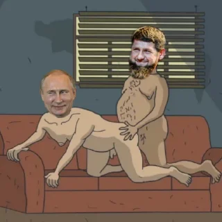 Sticker Путин Хуйло - 6