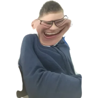 Стикер Пупок ЛОХ - 3