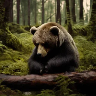 Стикер Лесная братва @MedvedLesnoi - 8