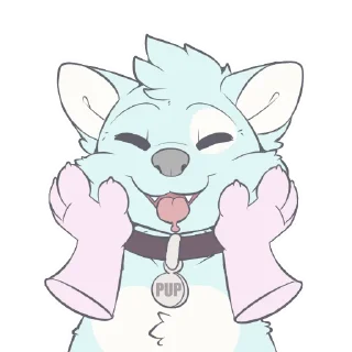 Стикер Pup - 2