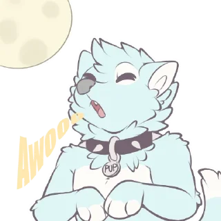 Стикер Pup - 3