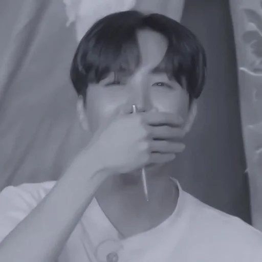 person human face black and white