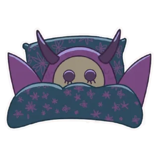 Стикер Purple @stickersb2b - 10