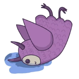 Стикер Purple @stickersb2b - 3