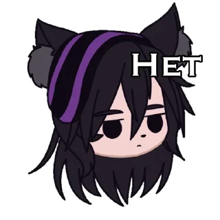 Стикер _._purple.cat_._ - 6