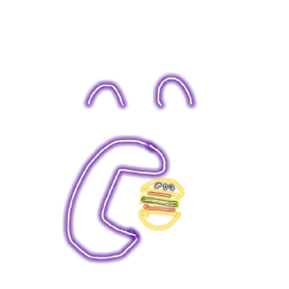 Sticker Purple emoji - 6