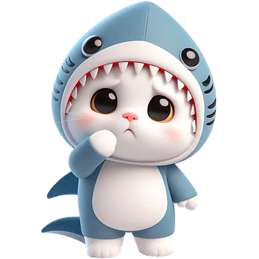 Sticker Pus_sharks2_Nyasticks - 1