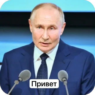 Стикер Путин - 8