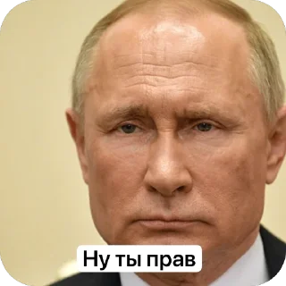 Стикер Путин - 2