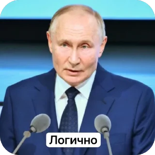 Стикер Путин - 5