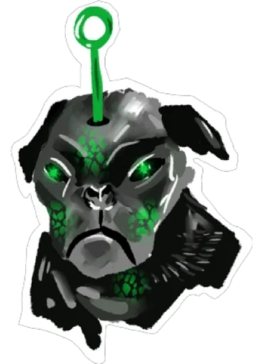 Sticker Puzzledog - 1