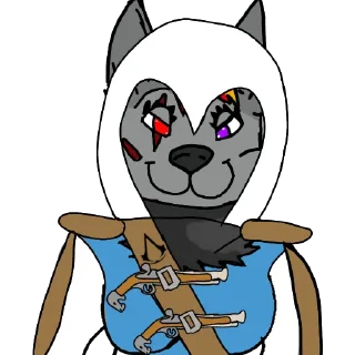 Стикер Jay/Pyro (@JayTheFurrySnowpup) - 4