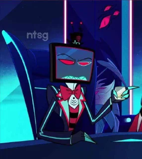 Стикер Отель Хазбин 
От @CIPHER_Kill @Femoji - 4