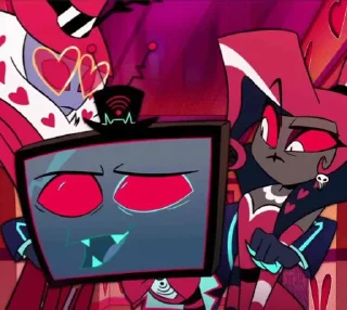 Стикер Отель Хазбин 
От @CIPHER_Kill @Femoji - 9