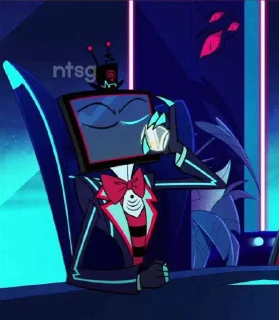 Стикер Отель Хазбин 
От @CIPHER_Kill @Femoji - 7