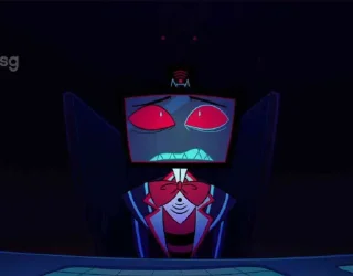 Стикер Отель Хазбин 
От @CIPHER_Kill @Femoji - 6