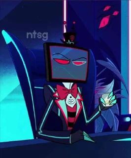 Стикер Отель Хазбин 
От @CIPHER_Kill @Femoji - 2