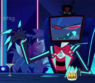 Стикер Отель Хазбин 
От @CIPHER_Kill @Femoji - 3