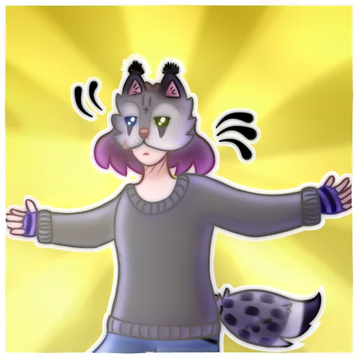 Стикер Qadrobic_character - 1