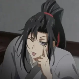 Стикер @anime_stickerr Магистр дьявольского культа - 10