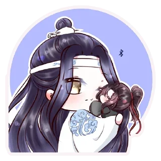 Стикер @anime_stickerr Магистр дьявольского культа - 11