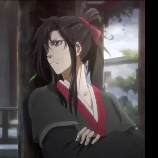 Стикер @anime_stickerr Магистр дьявольского культа - 0