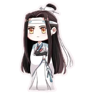 Стикер @anime_stickerr Магистр дьявольского культа - 1