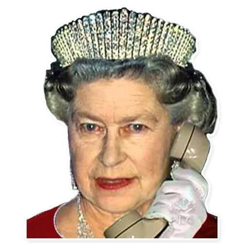 Sticker Queen Elizabeth II - 9