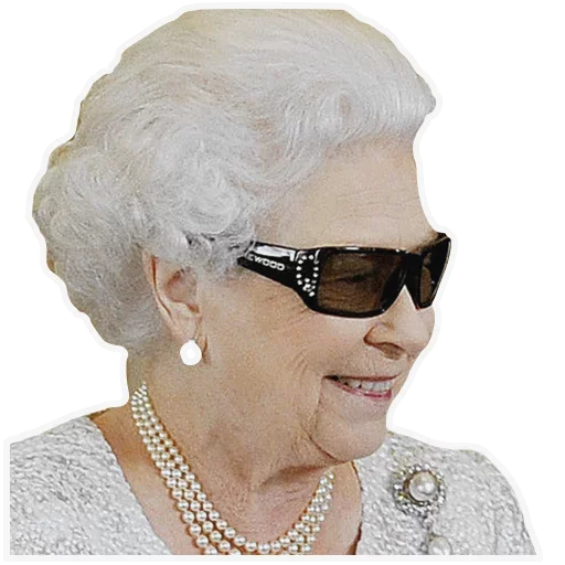 Sticker Queen Elizabeth II - 6