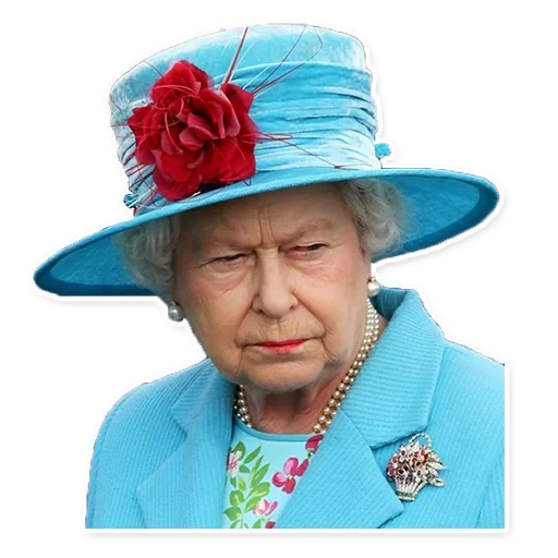 Sticker Queen Elizabeth II - 3