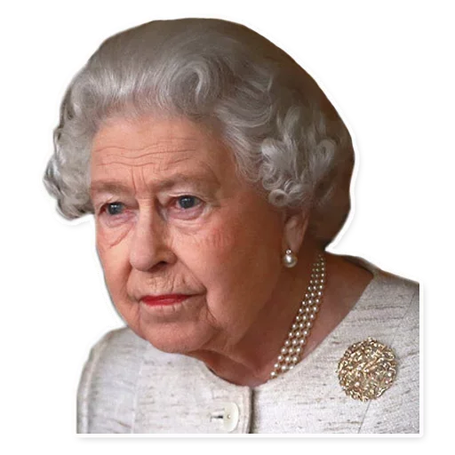 Sticker Queen Elizabeth II - 1