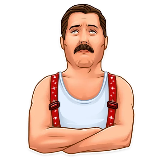Стикер Queen_Freddie - 1